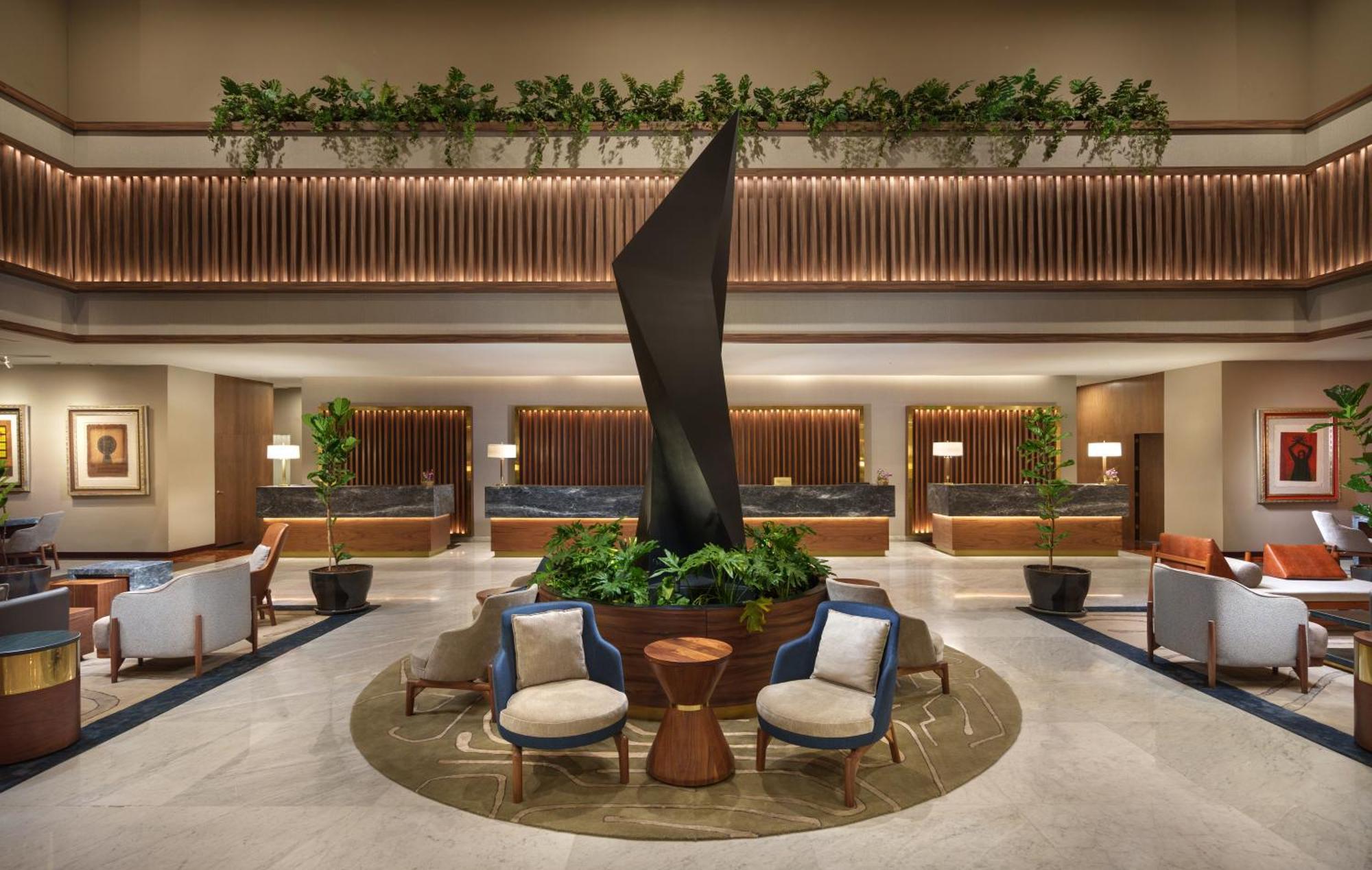 インターコンチネンタル プレジデンテ メキシコシティ エクステリア 写真 The lobby of the hotel